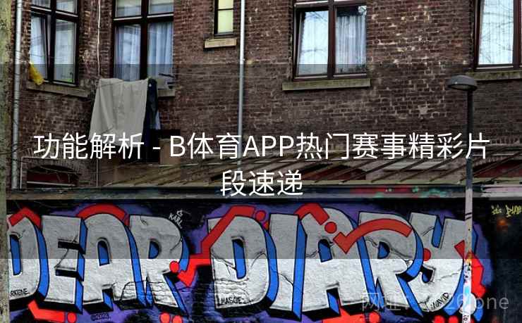 功能解析 - B体育APP热门赛事精彩片段速递