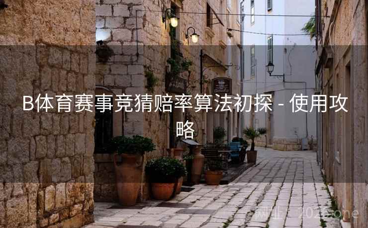 B体育赛事竞猜赔率算法初探 - 使用攻略
